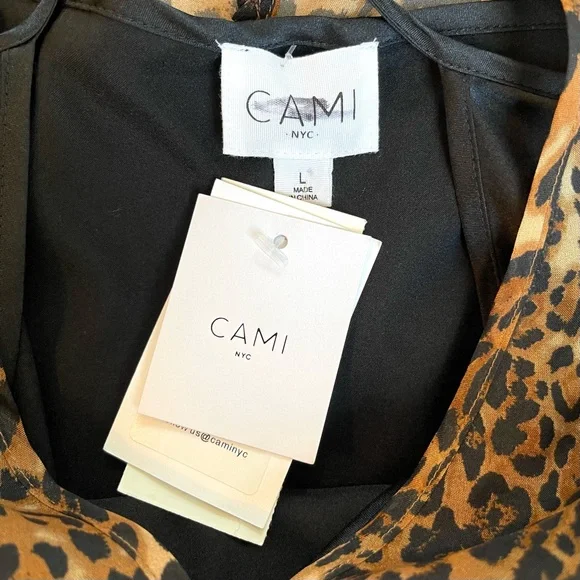 Cami NYC Leopard Print Bodysuit